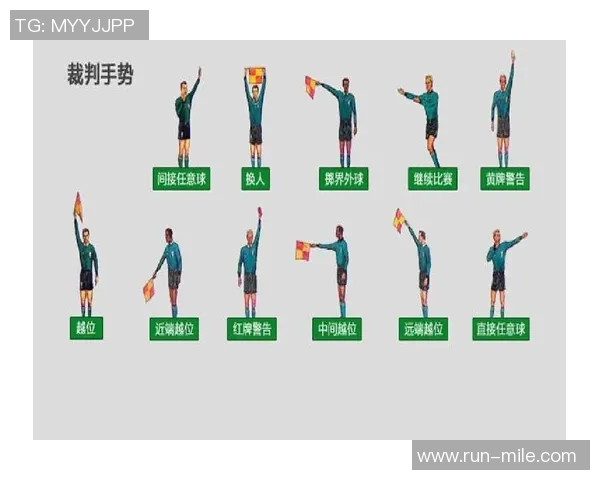 足球裁判手势舞教学视频素材分享助你轻松掌握比赛规则与裁判信号